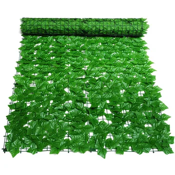 Umelé Leaf ochrany Osobných údajov Plot Roll Steny Faux Ivy Viniča Plot Obrazovke Dekor Outdoor Záhrada Dvore Balkón Plot, Súkromie, 1m x 3 m