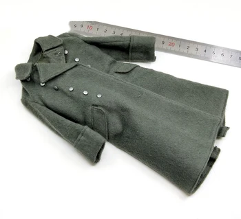 Upozornenie Line AL100036 1/6 druhej svetovej VOJNY Vojak nemeckej Vojenskej Dlhý Kabát Tričko Model Fit 12inch Muž Akcie Bábika Zberateľské