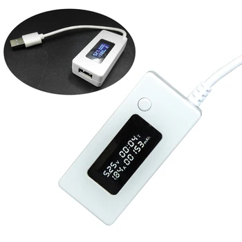 USB Tester USB Aktuálne Voltmeter Monitor Tester LCD Digitálny Telefón USB Tester Prenosné Batérie Detektor Kapacita Batérie Tester