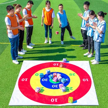Vrecia Hádzanie Vonkajšie Hry Pre Dospelých A Deti Materskej Školy Zábavu Spoločnosti Tímovej Aktivity, Športovej Zábavy