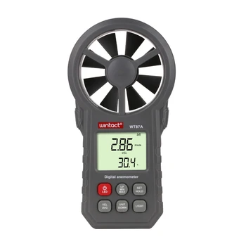 Vreckový Digitálny Anemometer Rýchlosť Vetra Meter Vysokú Presnosť Anemometer LCD Displej Mini Rýchlosť Merací Prístroj WT87A