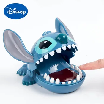 Vtipné Disney Steh Skus Prst Údaje Lilo & Stitch Zubár Push Zuby Hry Model Hračky Narodeninám Darčeky pre Deti Detská Hračka Dary