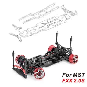 Vysoko kvalitných Uhlíkových Vlákien & Hliníkové Upgrade Kit pre MST FXX2.0S 1:10 drift RC Auto
