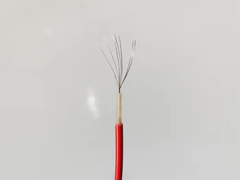 Vysokonapäťový Kábel Drôt 0 - 40kv Červená Pre Čistička Vzduchu, Elektrostatický Filter, VYSOKONAPÄŤOVÉ Elektródy