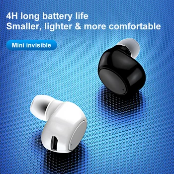 X6 TWS Bezdrôtové Bluetooth Stereo Slúchadlá In-ear Zníženie Hluku Hudby Slúchadlá S Nabíjanie Prípade Pre Chytré telefóny Android
