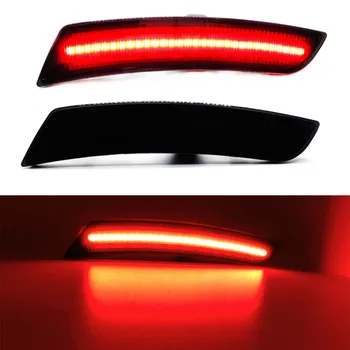 Zadný Nárazník Červená Full LED Bočné Obrysové Svetlá Montáž indikátor Pre 2016-2018 Chevy Camaro 14-19 Cadillac CTS 15-19 Cadillac ATS