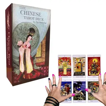 Čínsky Tarot Karty Hra Tarot Kariet Oracle Kartová Hra pre Dospelých Zábavné Dospelých Hry Party Dodávky pre Osud Veštenie Narodeniny