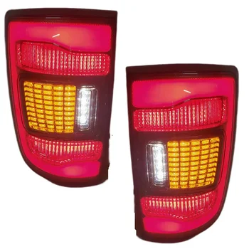 Žltá Led Zase Signálne Svetlá Zadné Brzdové Svetlo Vhodné Pre Dodge Ram 1500 2008-2019 Zadné Svetlá