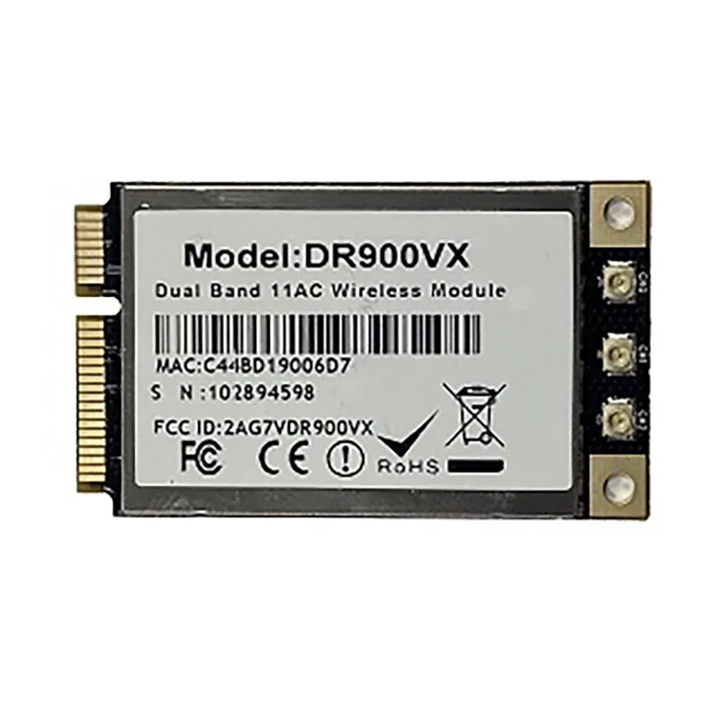 DR900VX bezdrôtového modulu Qualcomm Atheros QCA9880 3x3 MIMO 2.4 GHz 26dBm 5 ghz 25dBm dual band mini pice IEEE 802.11 ac/a/b/g/n Obrázok 1