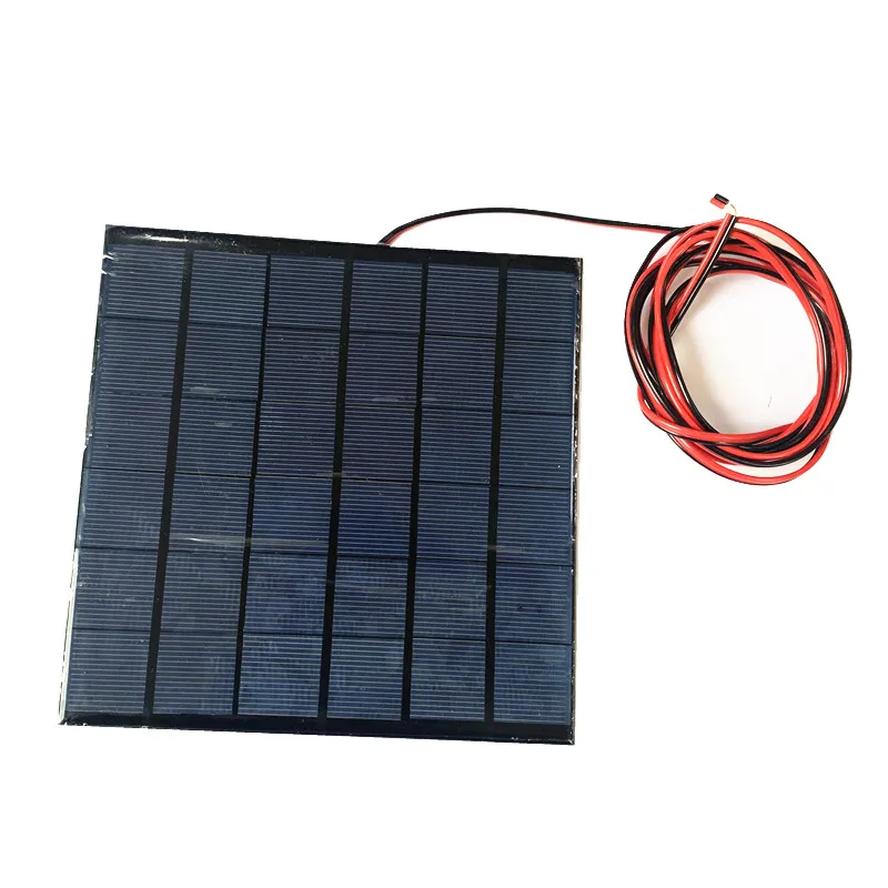 6V 4,5 W 6W 10W 9V 4.2 W 10W Solárny panel/DIY Solar Solárny systém s min nabíjačka s batériou displej DIY KIT PH 2.0 Kábel Obrázok 5