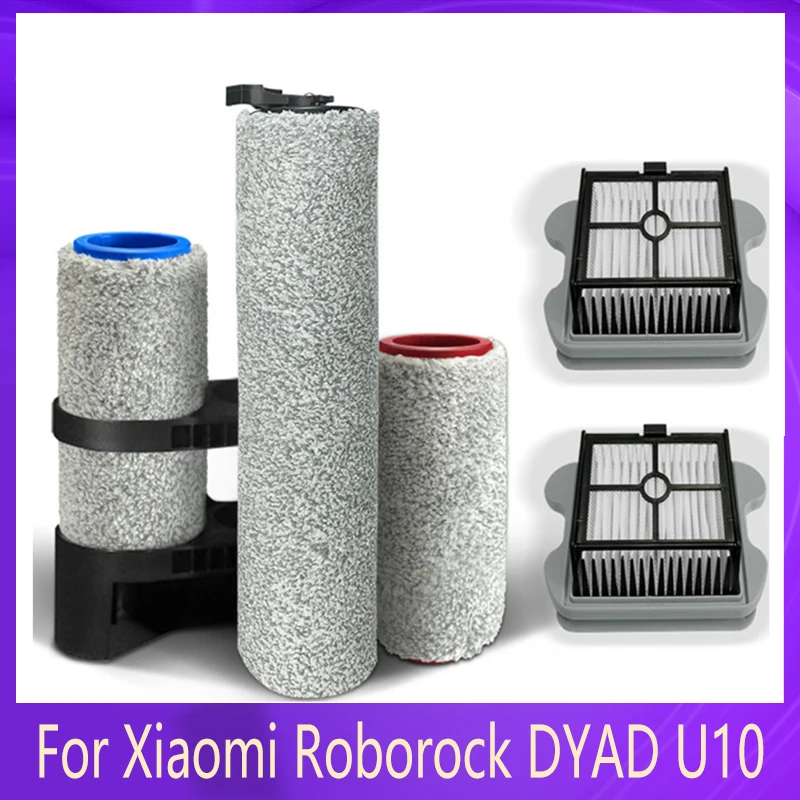 Pre Xiao Roborock DYAD U10 Bezdrôtový Poschodí Práčky Vysávač Príslušenstvo rotačná Kefa Umývateľný Filter Časti Obrázok 0