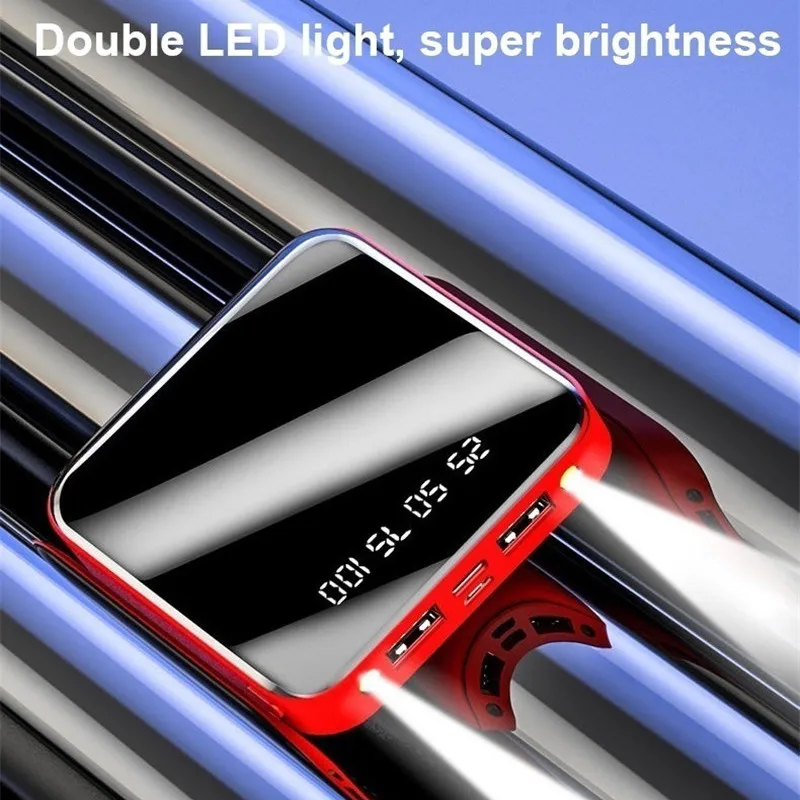 Mini Power Bank 20000mAh Rýchle Nabíjanie Powerbank LED Svetlo Prenosné Batérie Nabíjačky PoverBank Pre iPhone 13 12 Pro Xiao Huawei Obrázok 1