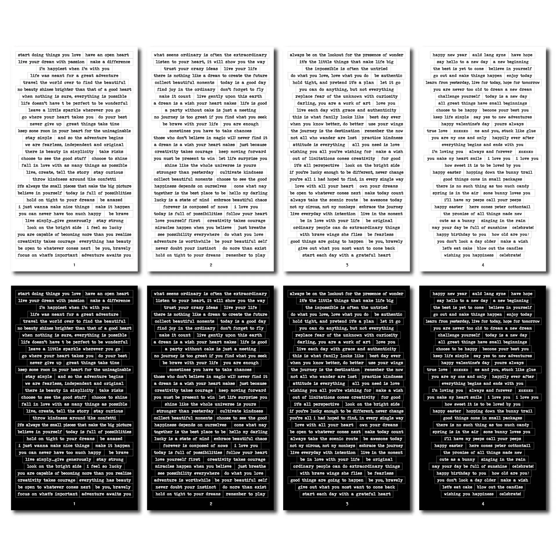 406PCS Vintage Malý rozhovor Text Kolekciu Samolepiek DIY Scrapbooking Koláž Telefón Denník Album Šťastné Plán Darčekové Dekorácie Obrázok 4