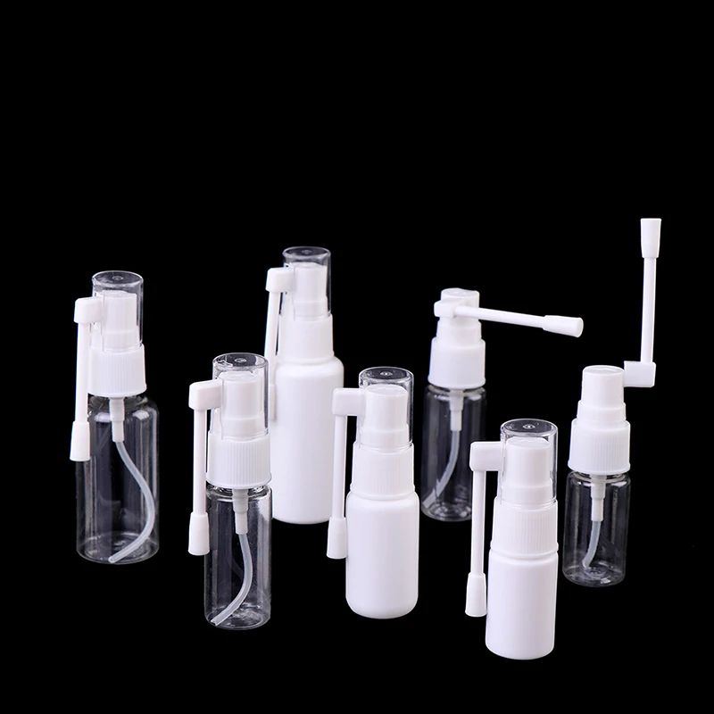Plastové Malé Otáčania Hmlu Fľaše Nos Farmaceutický Liek Rozprašovač Obrázok 1
