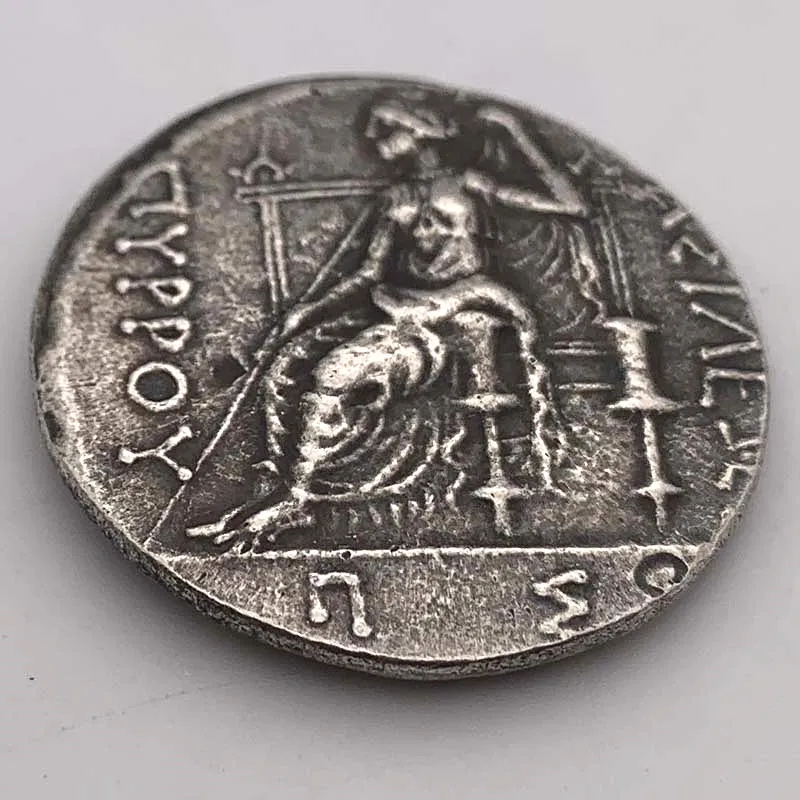 Grécke Bohyne Rytier 25 mm Starožitné Medi Staré Strieborné Medaily Pamätné Mince Odznak Zberateľskú Darček Ms01 Obrázok 2