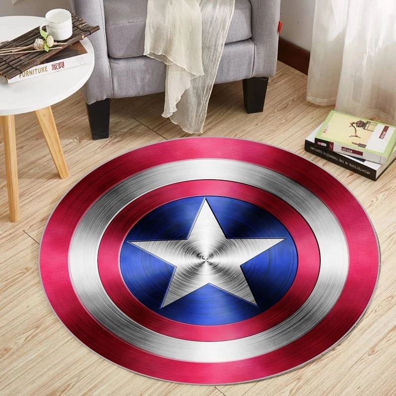 Avengers Spiderman Kapitán Amerika Mat Iron Man Vitajte Podlahové Rohože Tlač Kúpeľňa Koberce Deti Chlapcov Obývacia Izba Doormats Obrázok 1