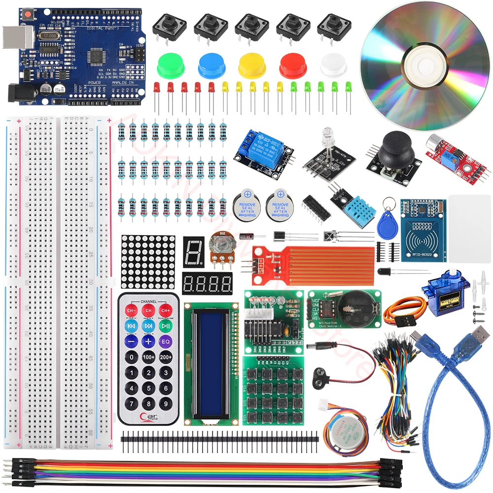 RFID Starter Kit pre Arduino UNO R3 Inovovaná verzia Vzdelávania Suite S Retail Box Obrázok 0