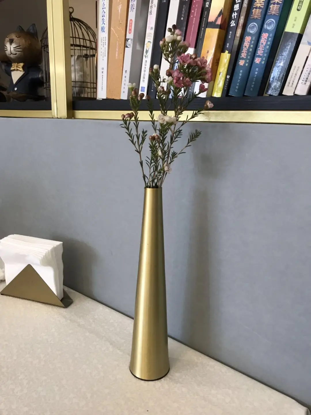 2022 Nové Nordic Kovového Stola Váza, Svadobné Dekorácie Zlato Vázy Domova Kovová Váza Obývacej Miestnosti Dekorácie Obrázok 3