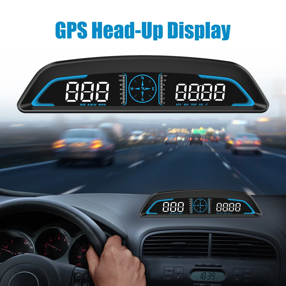 G3 GPS HUD Auto Head Up Display Tachometra Na Doske Počítača Smart Digitálny Budík Meter, a Automobilový Príslušenstvo Cartronics Obrázok 0
