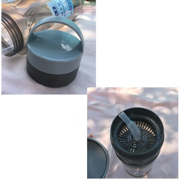 1500 ml 2500ml 3500mlSport Pitnej Vody Fľašu s Slamy BPA Free 1,5 L 2 L 2.5 L 3L Plastové Vody Pitnej Fľaša na Vodu Obrázok 3