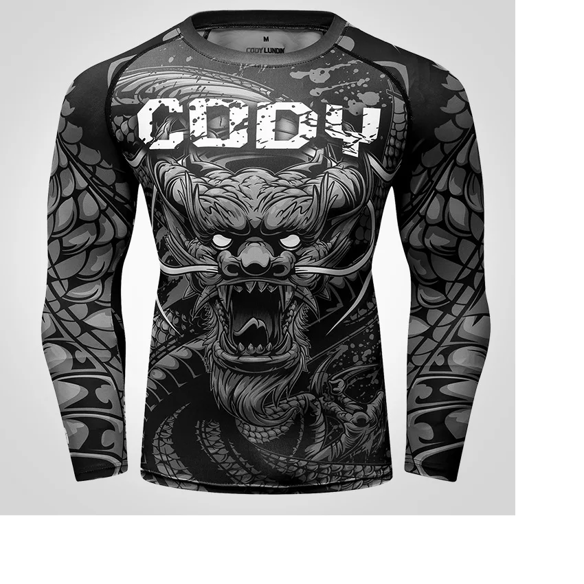 Cody Lundin Nové Módne Mužov Dizajn Digitálna Sublimačná Vytlačené Tričko Fashion Vonkajšie Beh Vyrážka Stráže Dlhý Rukáv Obrázok 0