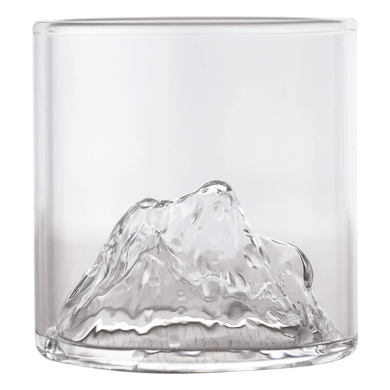 Horský Ľadovec Whisky Sklo Pohár Whisky-pohár Vodky Pohár Vína XO Koktaily Shot Glass Guanshan Fuji umelecké Diela Transparentné Obrázok 5