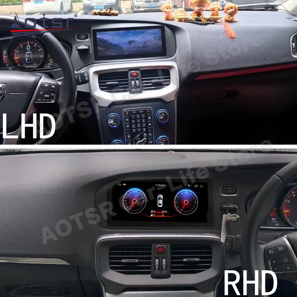 LHD RHD Multimediálne Android 10 Prehrávač Pre Volvo V40 2011 2012 2013 2014 2015 2016 2017 2018 2019 GPS Auto Rádio Prijímač, Vedúci Jednotky Obrázok 0