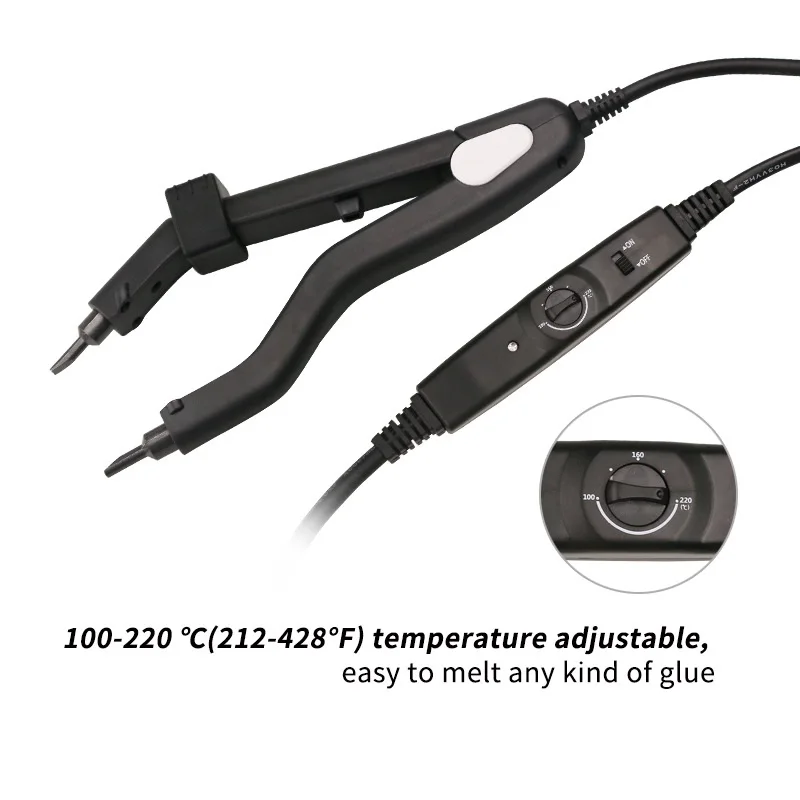 Nový dizajn 220 stupeň Smart Mini Tepla Vlasy Konektor L601 Teplota Kontrolovateľné predlžovanie Vlasov Fusion Žehlička Obrázok 3