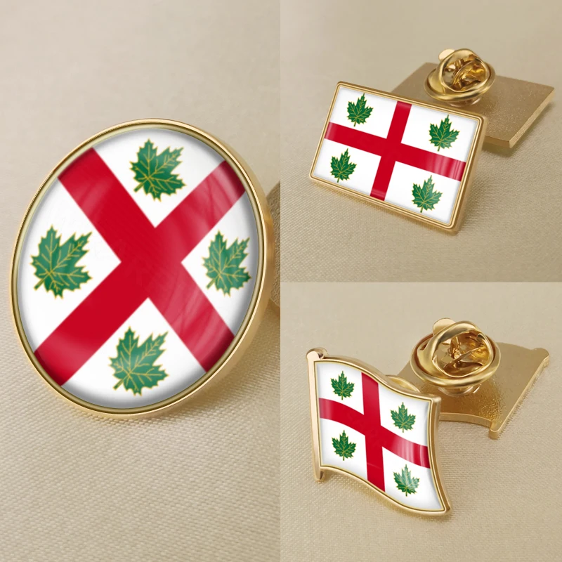 Erbom Anglikánskej Cirkvi Kanady Vlajka štátny Znak Brošňa Odznaky Preklopke Kolíky Obrázok 0