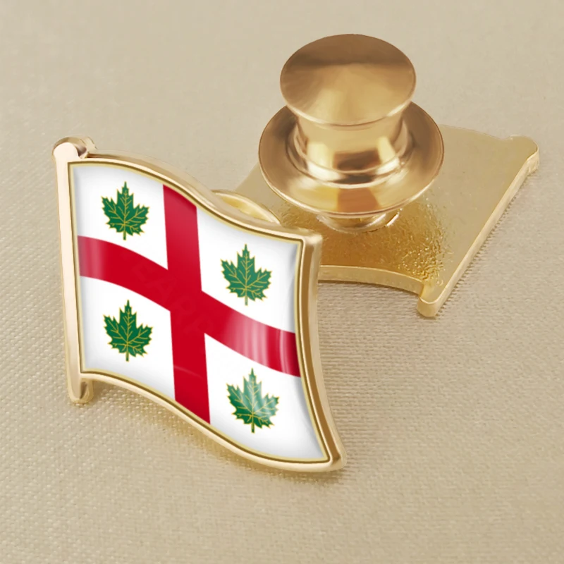 Erbom Anglikánskej Cirkvi Kanady Vlajka štátny Znak Brošňa Odznaky Preklopke Kolíky Obrázok 1
