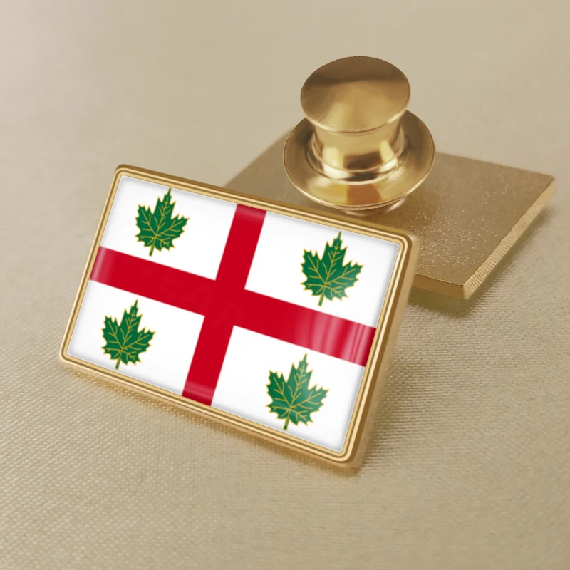 Erbom Anglikánskej Cirkvi Kanady Vlajka štátny Znak Brošňa Odznaky Preklopke Kolíky Obrázok 2
