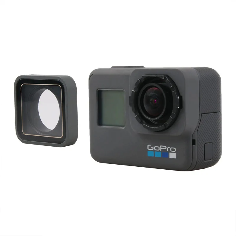 Objektív Skla pre GOPRO Hero7 6 5 Fotoaparát Vodotesný Ochranný Kryt Objektívu Opravu, Náhradné UV Šošovky Obrázok 2