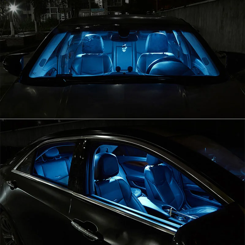 TPKE Pre Audi A3, S3 RS3 8 L 8P 8V Canbus Auto Žiarovky LED Interiér Mapu Dome Zrkadlo na líčenie batožinového priestoru Rukavice Box Footwells Dvere, Svetla Kit Obrázok 4