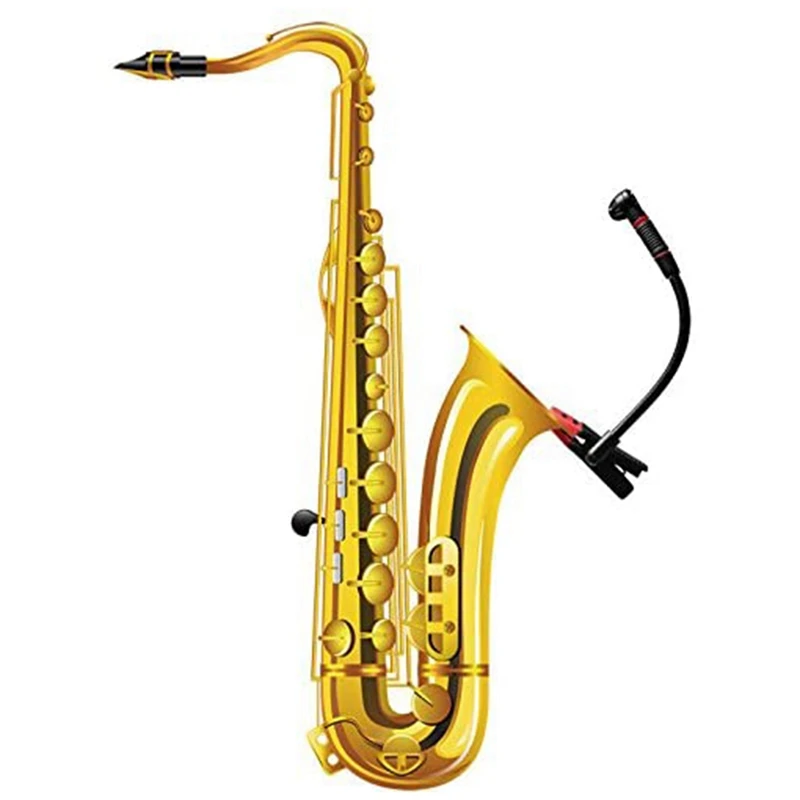 Alctron IM500 Clip-on Inštrumentálne Kondenzátora Gooseneck Mikrofón Mic pre Orchester Saxofón Trúby Saxe Obrázok 1