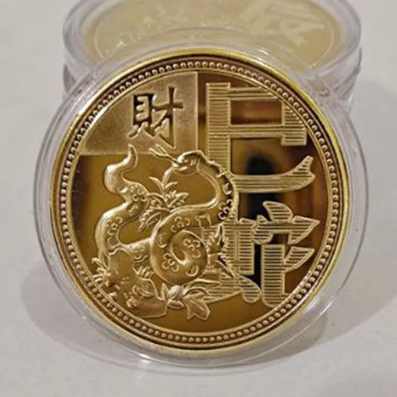 2022 Nový Rok Zlaté Mince Je Dvanásť Zodiac Tiger Pamätné Mince Kolekcie Darček Dekoračné Mince Zber Dekorácie Tovaru Obrázok 0