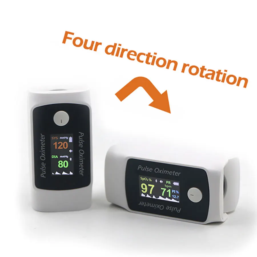 Prsta pulzný oximeter s monitorovanie krvného tlaku funkcie nasýtenia srdcovej frekvencie oximeter Obrázok 2