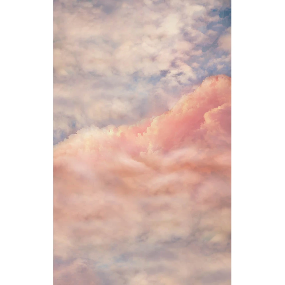 Ružové Oblaky Dievča Fotografie Pozadie Fantasy Sky Textúra Blue Sky Sunshne Deti, Dospelých Portrét Pozadí Vinyl Photo Studio Obrázok 3
