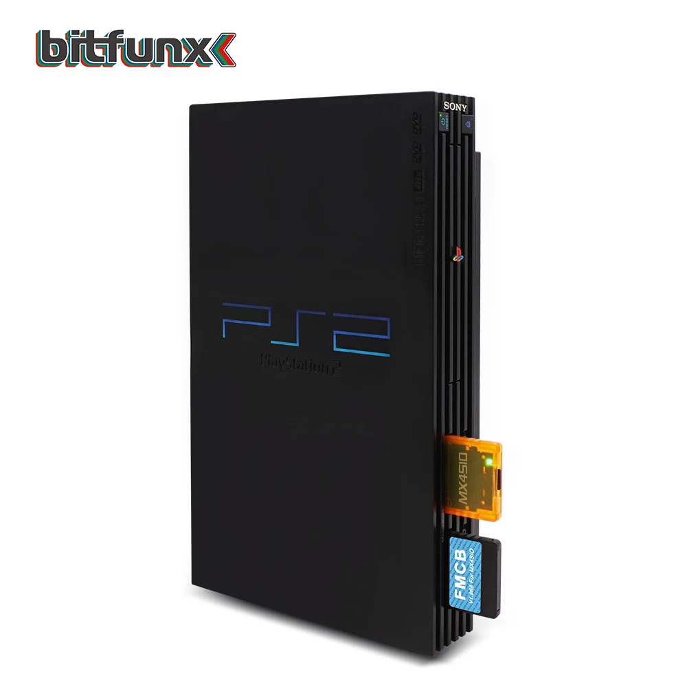 Bitfunx DIY MX4SIO SIO2SD SD Kartu Adaptér pre Herné Konzoly PS2 + V1.966 64MB FMCB OPL1.2.0 Combo Karty Obrázok 2