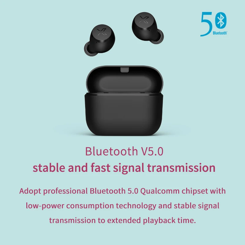 EDIFIER X3 TWS Pravda Bezdrôtové Slúchadlá Bluetooth 5.0 Podporu aptX Hlasový Asistent Touch Ovládania IPX5 CVC8.0 Potlačením Hluku Obrázok 3