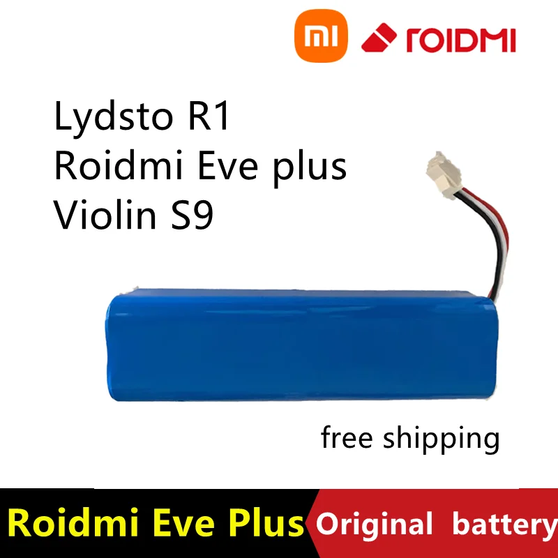 Xiao Roidmi Eve Plus Originálne Príslušenstvo Lítiová Batéria Nabíjateľná Batéria je Vhodná Pre Opravy a Náhradné Obrázok 0