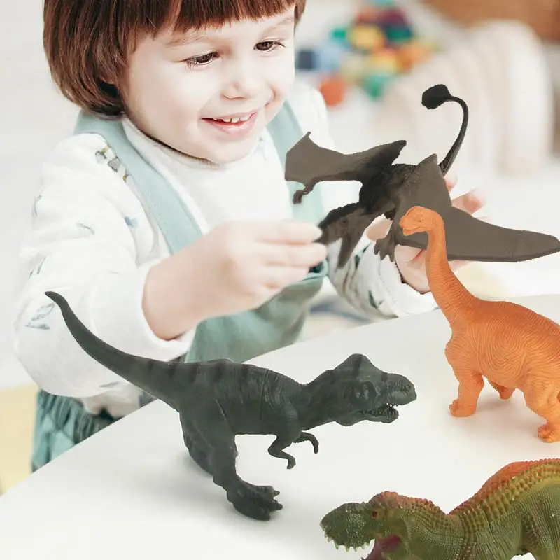 Montessori Deti, Dinosaurus, Hračky, Učenie, Vzdelávanie Chlapec Dieťa Hračku Vzdelávacie Hračky pre Deti od 3 rokov Starý Dino Hry pre Deti Obrázok 3