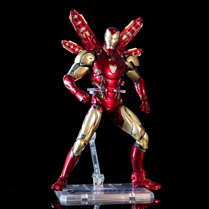 Disney, Marvel Hračka Korenie Marvel MK85 Iron Man The Avengers 3 Iron Man Hnuteľného Akcie Obrázok Model Hračky pre Deti, Darčeky s Darčekovej krabičke Obrázok 1