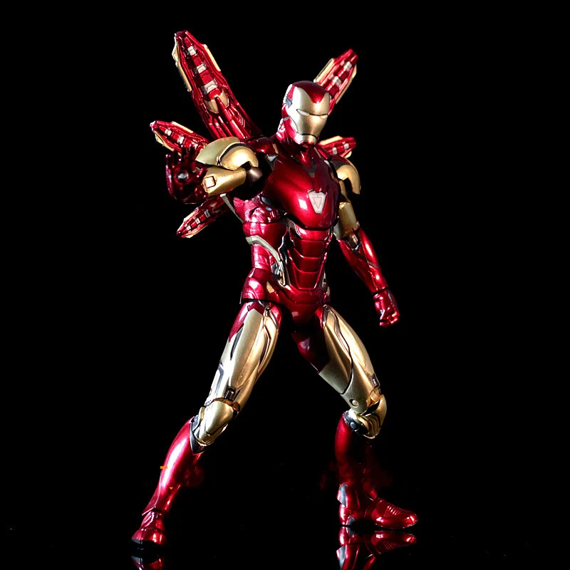 Disney, Marvel Hračka Korenie Marvel MK85 Iron Man The Avengers 3 Iron Man Hnuteľného Akcie Obrázok Model Hračky pre Deti, Darčeky s Darčekovej krabičke Obrázok 5