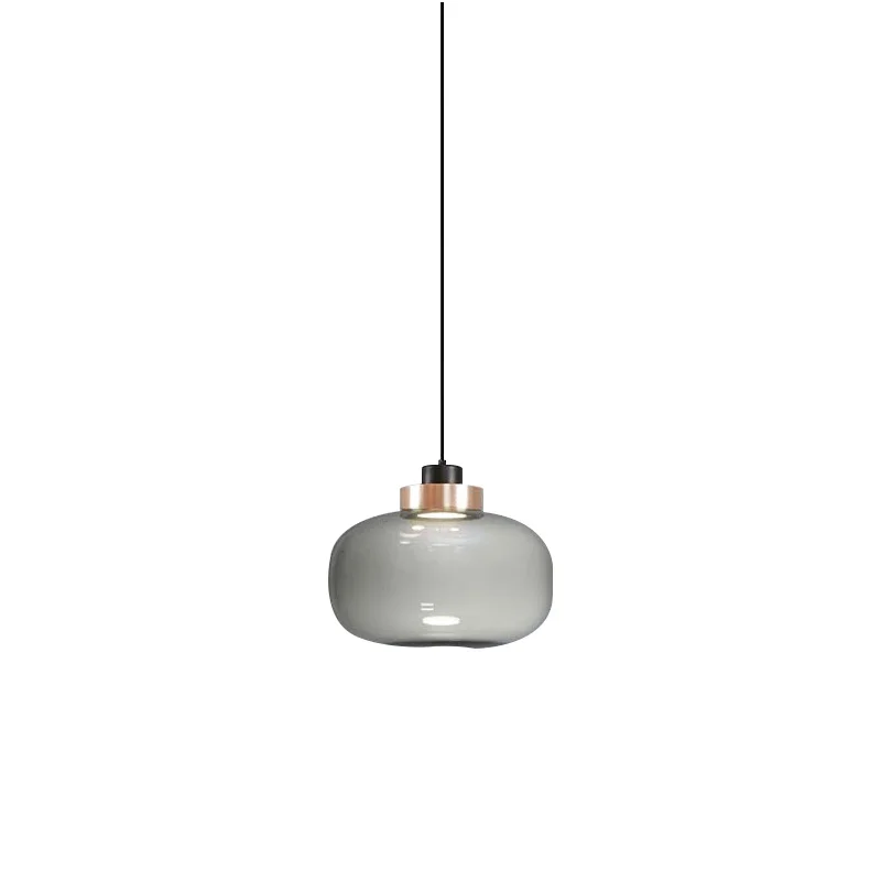 Nordic LED Prívesok, Svetelný Dizajnér Sklo Spálňa Posteli Visí Minimalistický Moderná Reštaurácia, Bar študovňa Tvorivé Dekor Lampa Obrázok 4