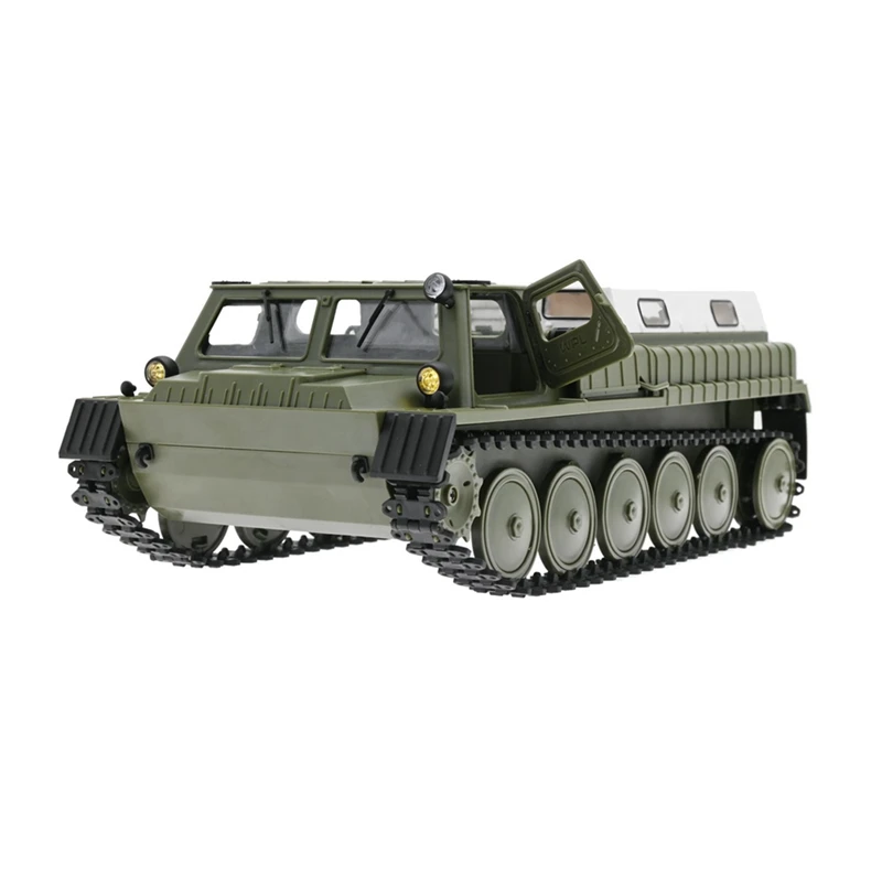 E-1 Diaľkové Ovládanie Nádrže 29 CM RC Tank 1/16 2.4 G Elektrické Hračky GAZ 71 Fit WPL E-1 Pre Deti Chlapcov Narodeninám Obrázok 3