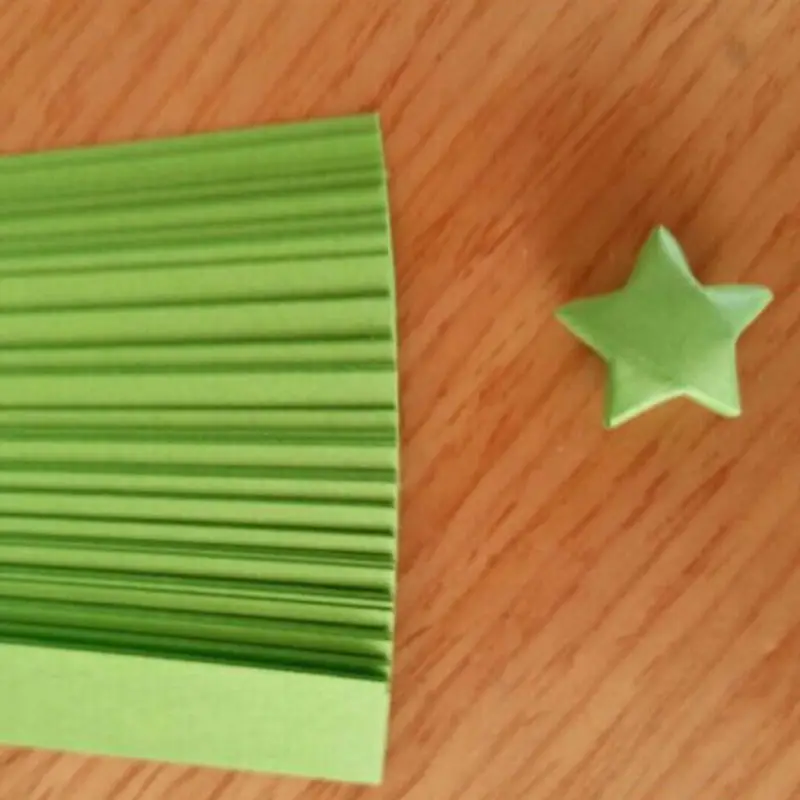 80pcs/veľa Origami Lucky Star Papierové Pásky Craft Papier Želám Star Materiál, Farebné Quilling Papier Dekoratívne Papier 18 Farby Obrázok 4