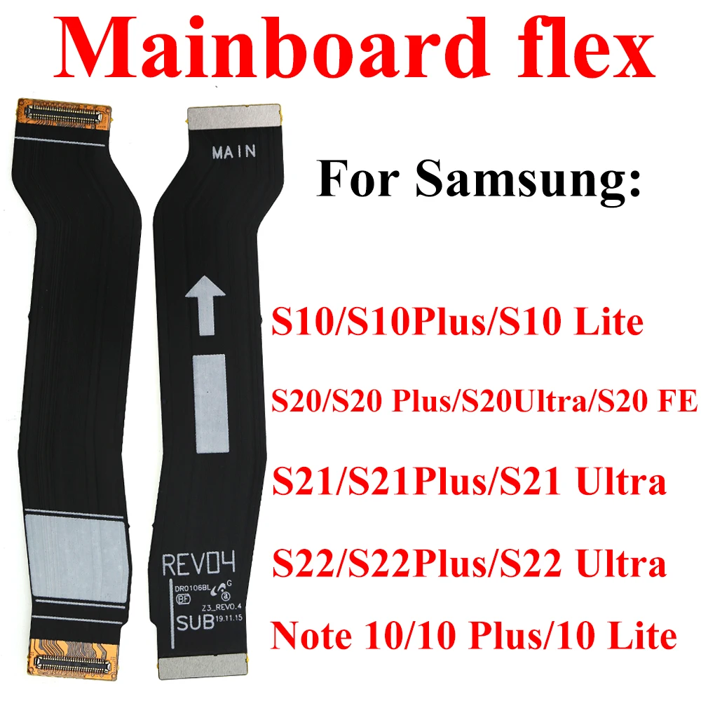 5 ks/Veľa základná Doska Flex Kábel Pre Samsung Galaxy S22 S21 S20 Plus Ultra S10 Lite Doske Konektor Opravy Dielov Obrázok 2