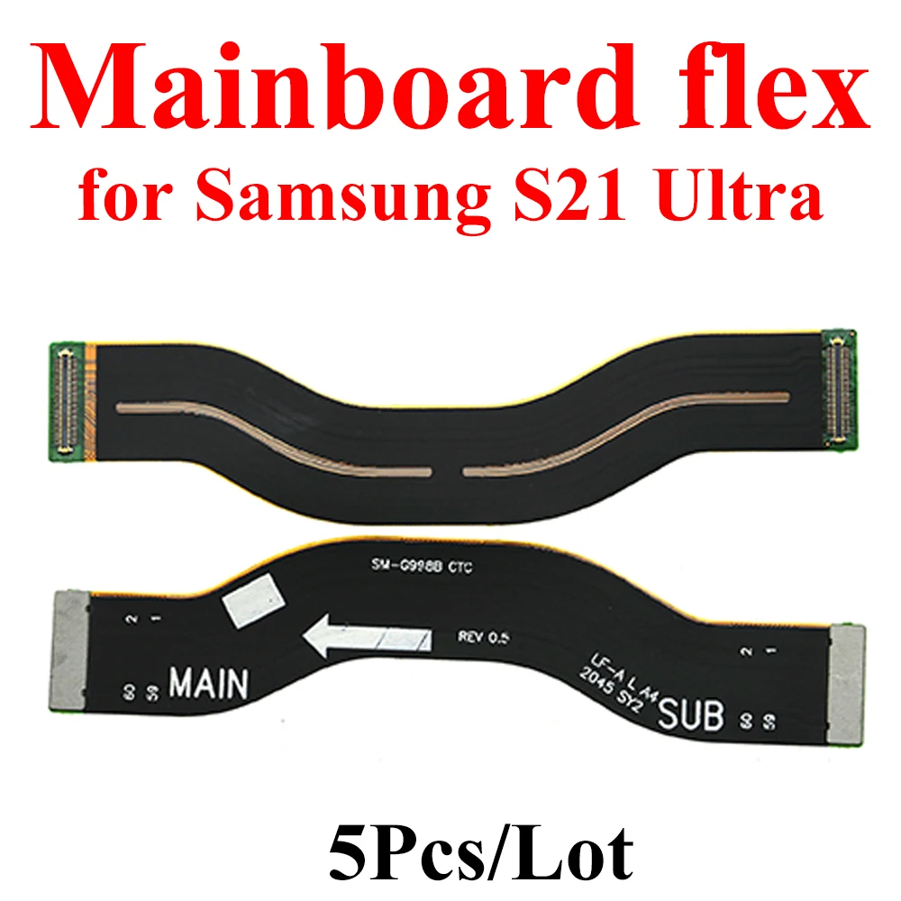 5 ks/Veľa základná Doska Flex Kábel Pre Samsung Galaxy S22 S21 S20 Plus Ultra S10 Lite Doske Konektor Opravy Dielov Obrázok 4