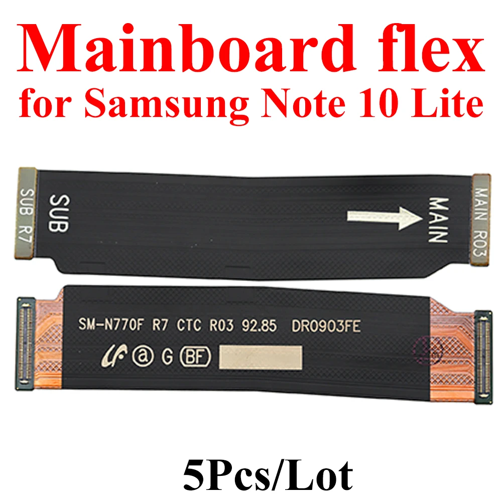 5 ks/Veľa základná Doska Flex Kábel Pre Samsung Galaxy S22 S21 S20 Plus Ultra S10 Lite Doske Konektor Opravy Dielov Obrázok 5
