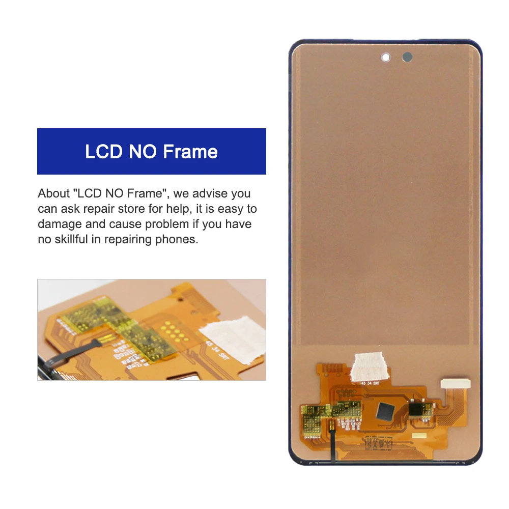 A52S LCD 100% Test Pre Samsung Galaxy A52s 5G SM-A528B A528N LCD Displej Dotykový Displej Digitalizátorom. Opravy Dielov S montážou Rámu Obrázok 4